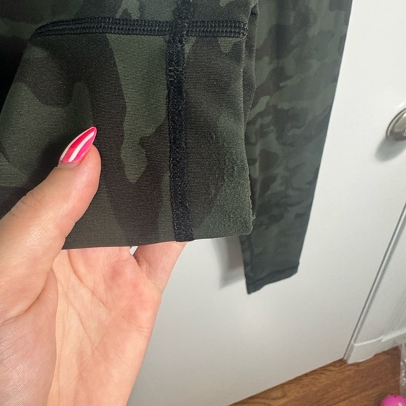 Lululemon Wunder Under High-Rise Tight 28" Incognito Camo Multi Gator Green 4 - Picture 10 of 11